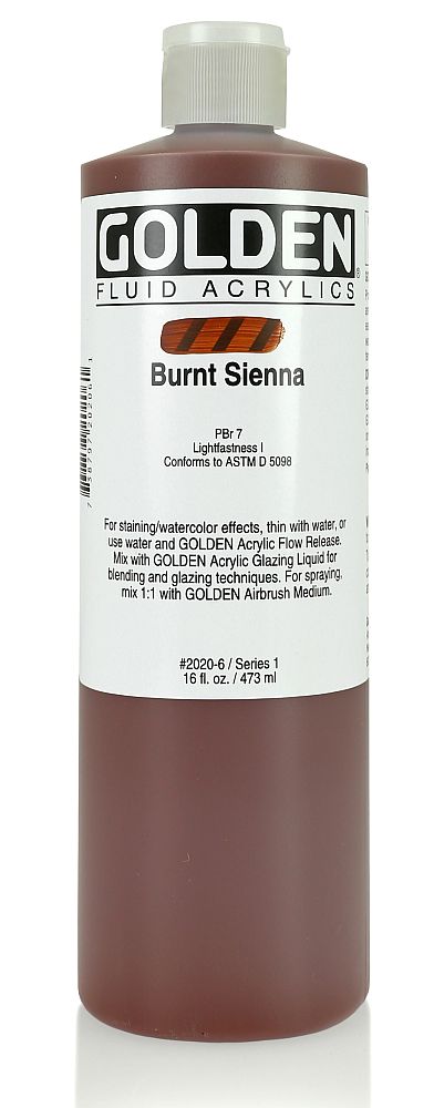 Golden Fluid Acrylfarbe 473ml Flasche PG 1