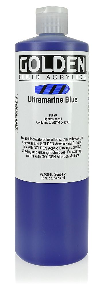 Golden Fluid Acrylfarbe 473ml Flasche PG 2