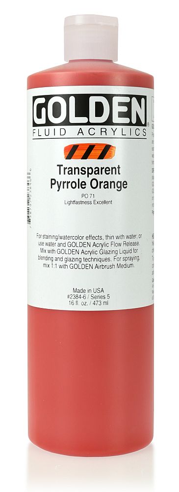 Golden Fluid Acrylfarbe 473ml Flasche PG 5