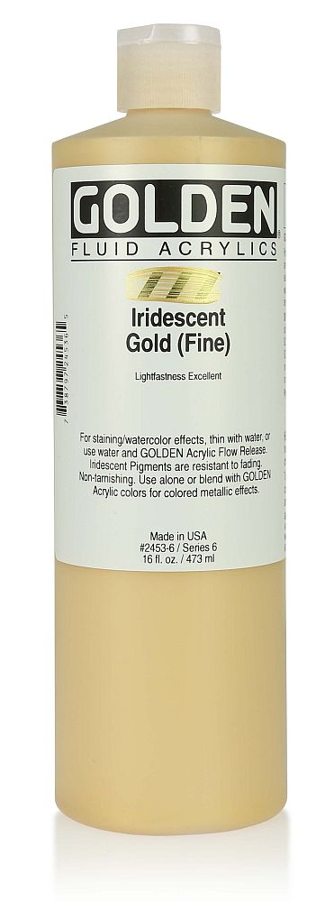 Golden Fluid Acrylfarbe 473ml Flasche PG 6