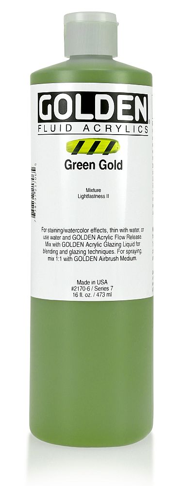 Golden Fluid Acrylfarbe 473ml Flasche PG 7