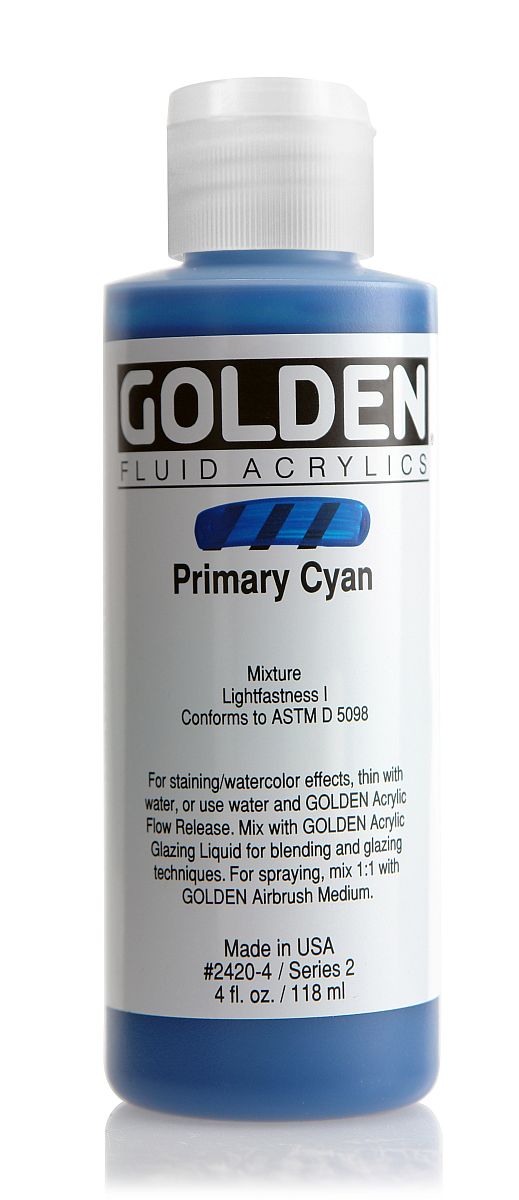 Golden Fluid Acrylfarbe 118ml Flasche PG 2