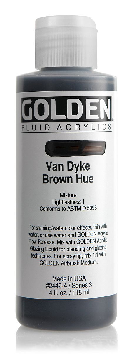 Golden Fluid Acrylfarbe 118ml Flasche PG 3