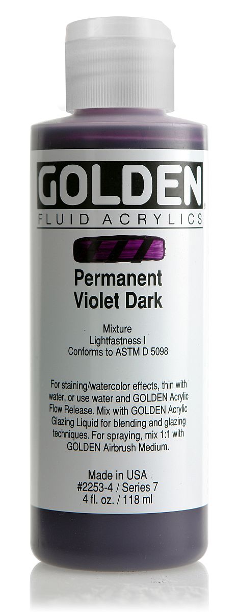 Golden Fluid Acrylfarbe 118ml Flasche PG 7