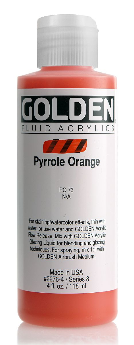 Golden Fluid Acrylfarbe 118ml Flasche PG 8