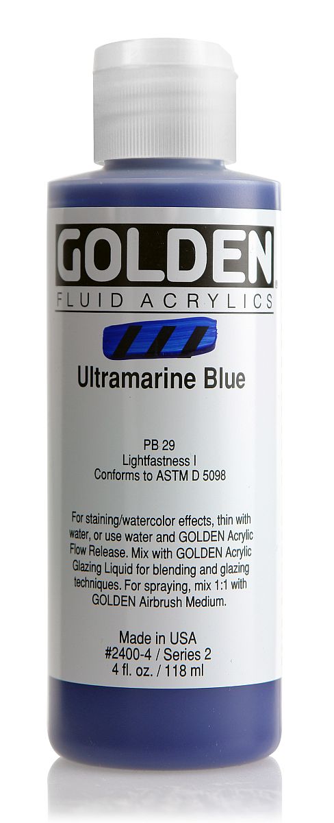 Golden Fluid Acrylfarbe 118ml Flasche PG 9