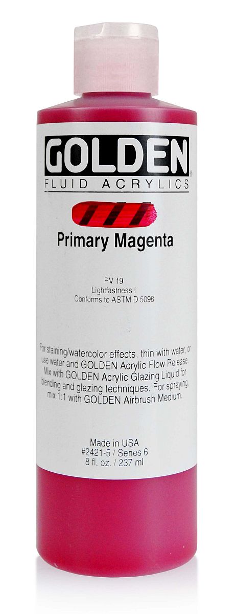 Golden Fluid Acrylfarbe 236ml Flasche PG 6