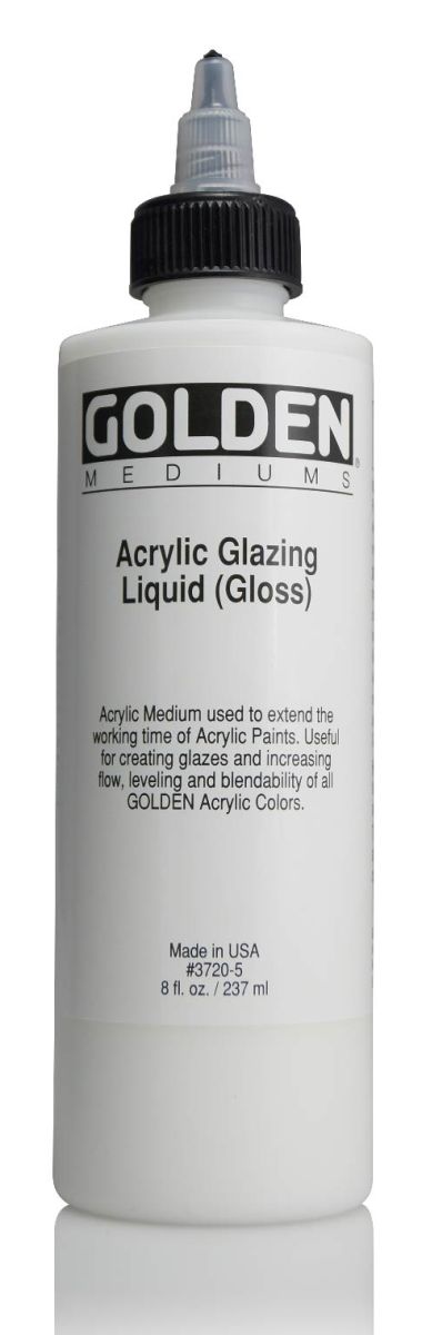 Golden Acrylic Glazing Liquid 236ml Flasche