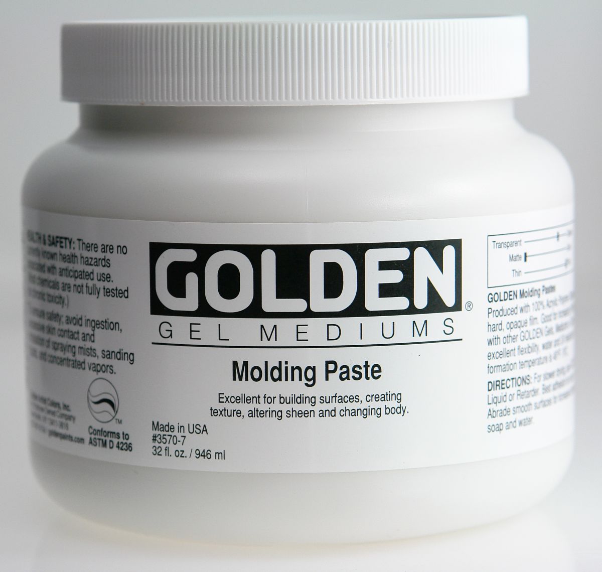 Golden Molding Paste 3,78l Eimer