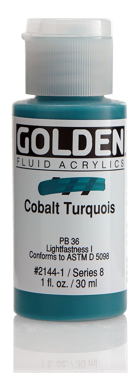 Golden Fluid Acrylfarbe 30ml Flasche PG 8