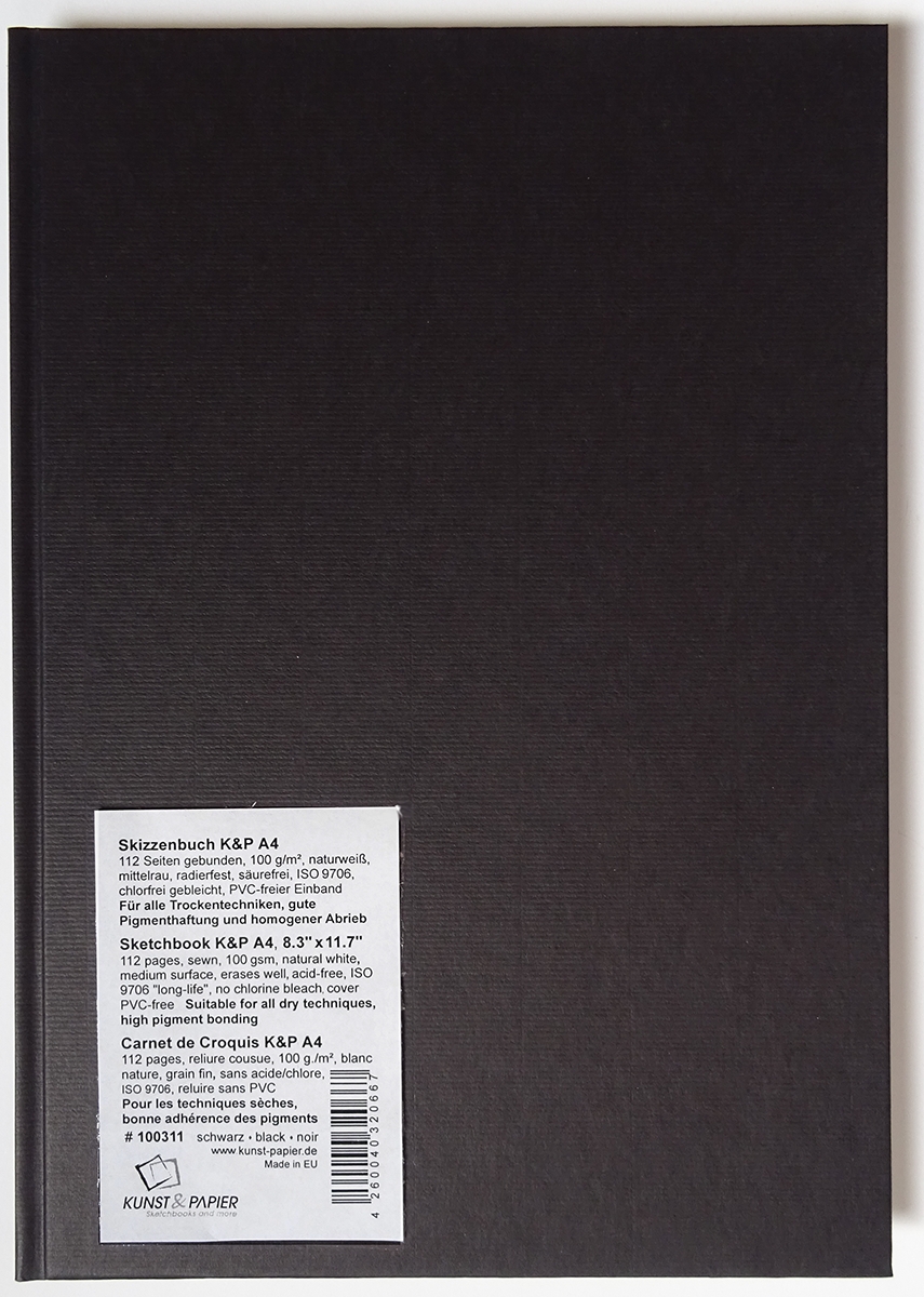 Skizzen-/Markerbuch 'Janus' 112 Blatt 150g/m² A4 quer