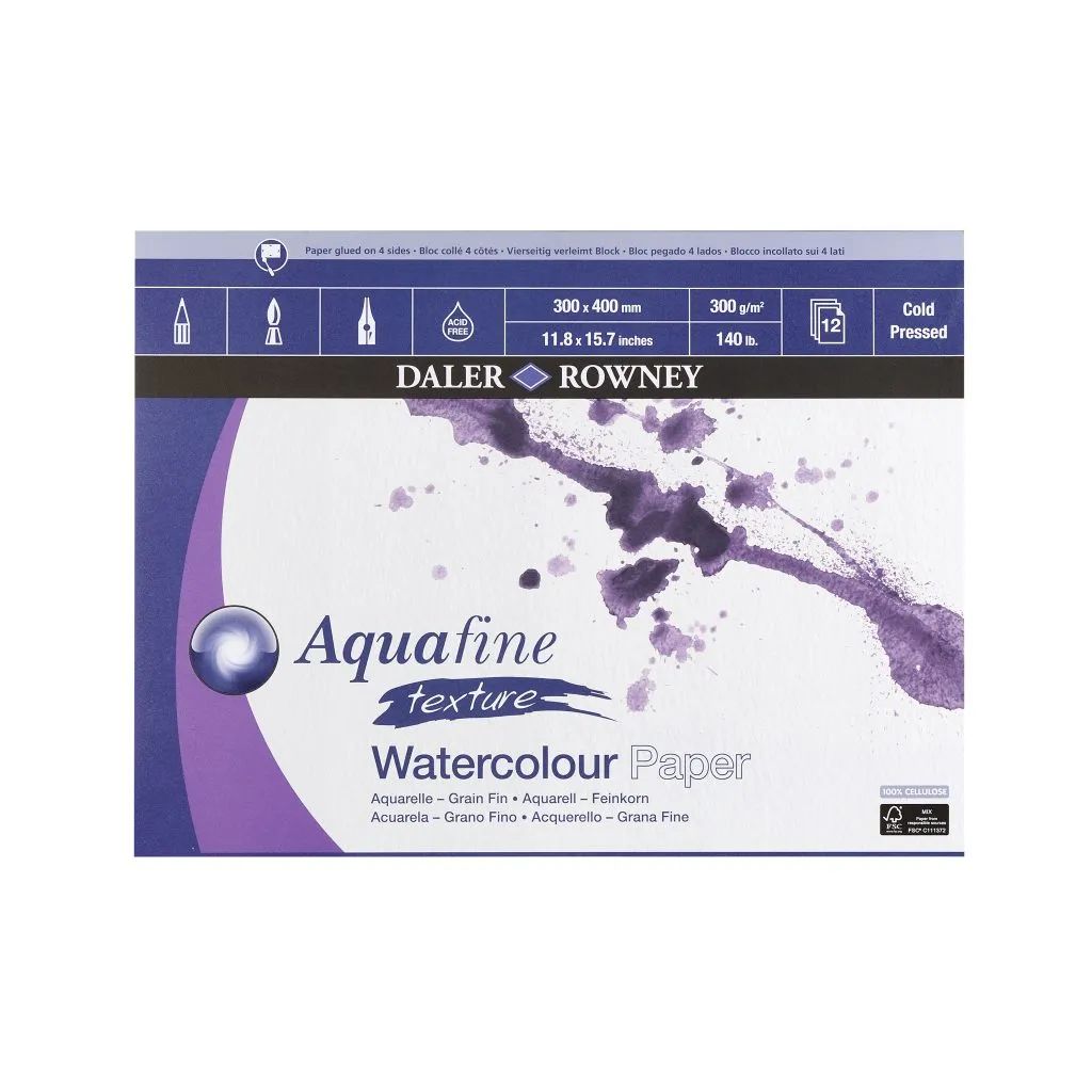 Canson Graduate Aquarellblock 250 g/m² A3 30 Blatt