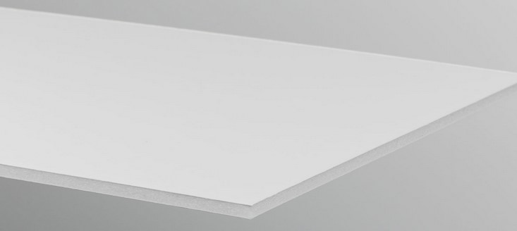 Leichtschaumplatte 70x100cm 5mm schwarz