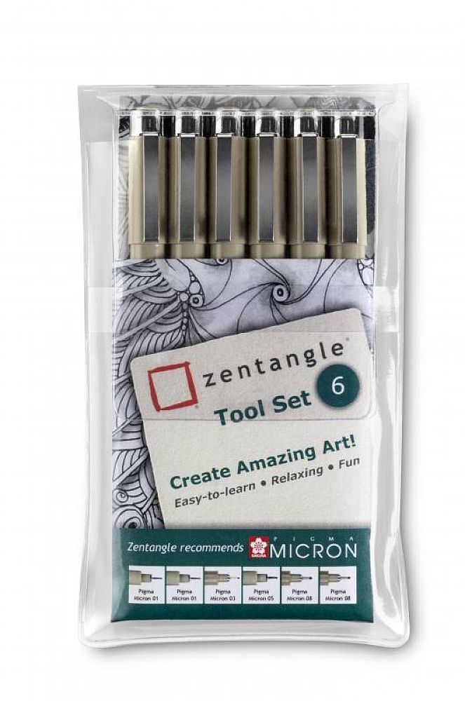 Zentangle Tool-Set No. 6 Fineliner