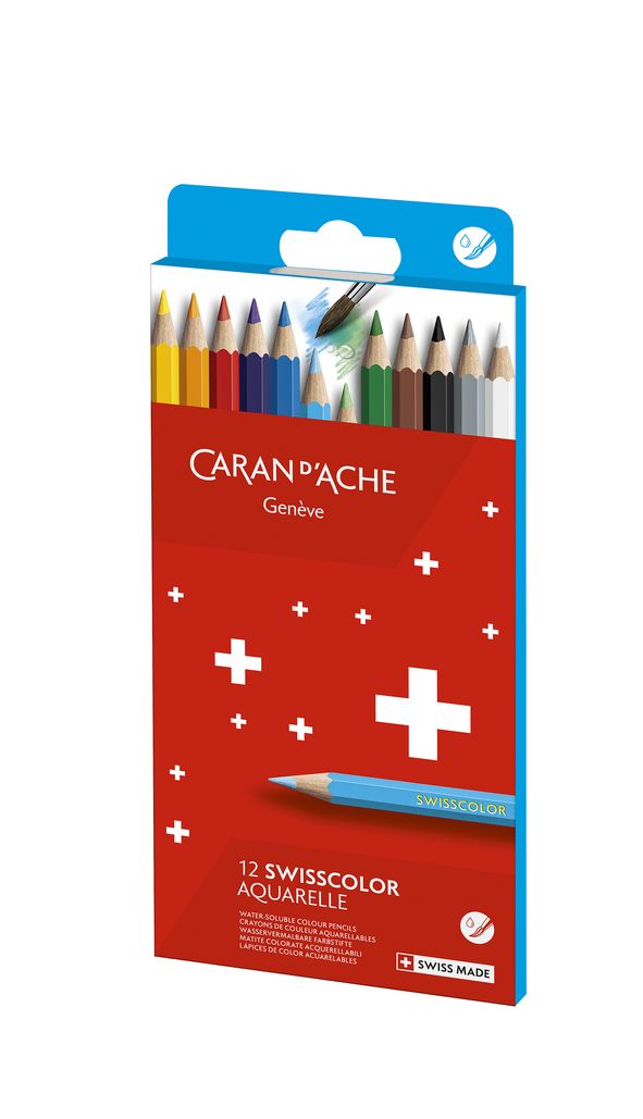 Caran d'Ache Swisscolor 30-er Set wasserfest