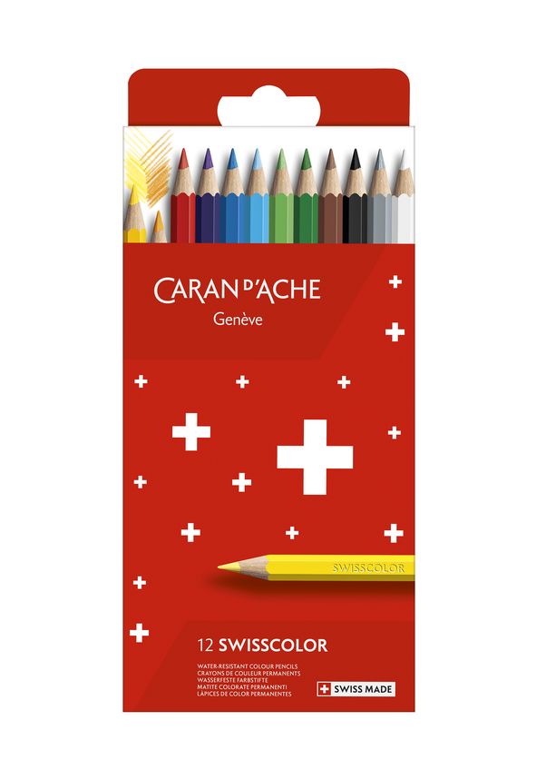 Caran d'Ache Swisscolor 30-er Set wasserfest