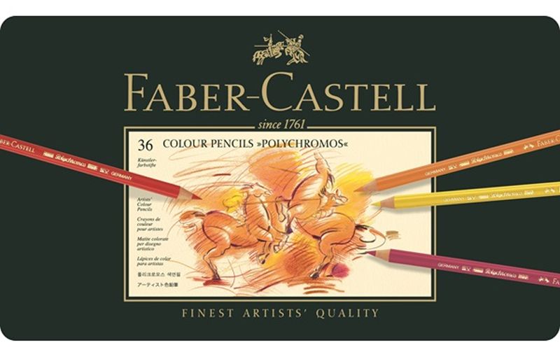 Faber-Castell  Polychromos Farbstift 36er Metalletui