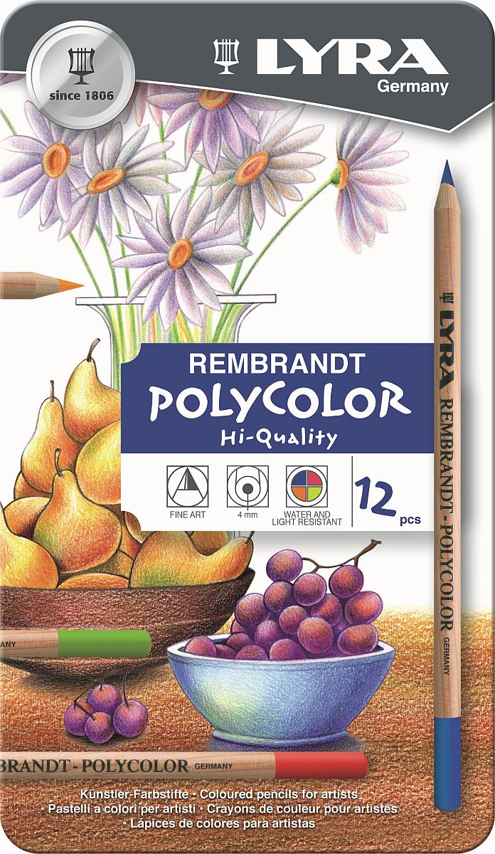 Lyra Rembrandt Polycolor Stift 12-er Set