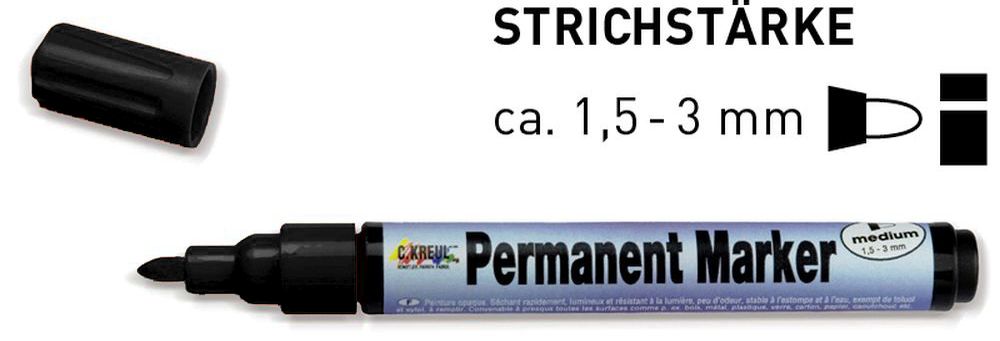 Kreul Permanent Marker medium 1,5 - 3 mm