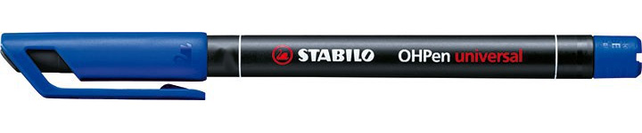 Schwan Stabilo OH-Pen 3 Stärken schwarz