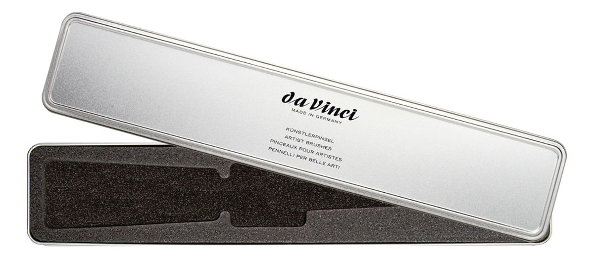 daVinci Pinseldose Metall ca. 40 x 8 x 3 cm